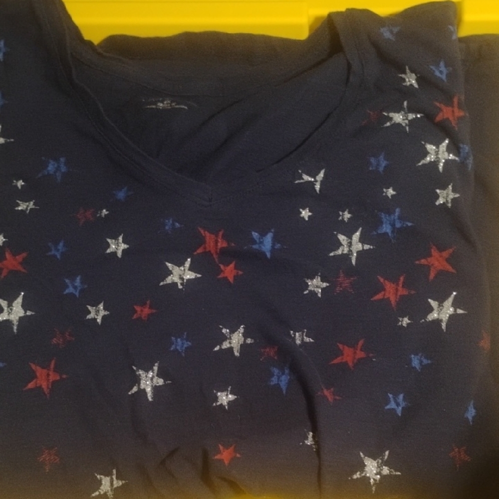 Catherines Navy Blue Top
